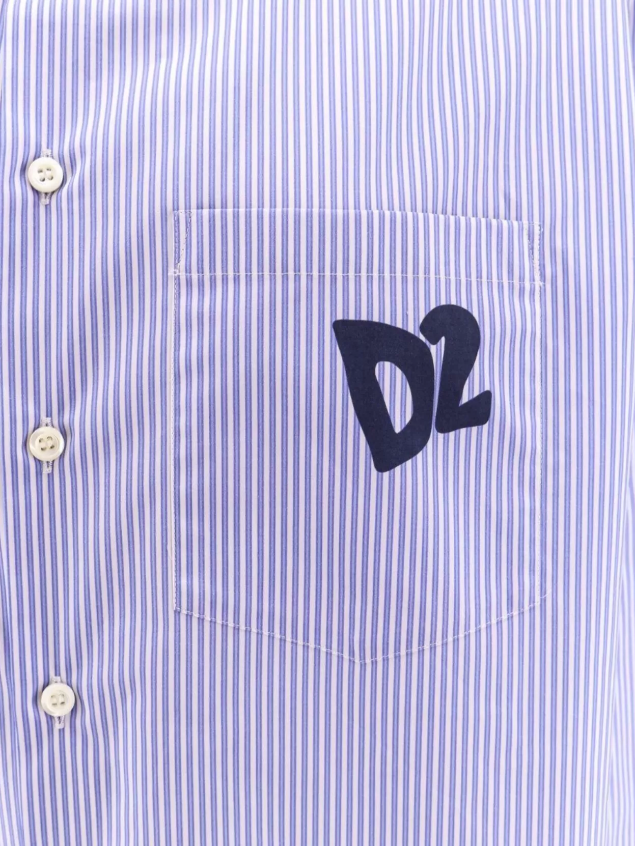 Tシャツ・カットソー DSQUARED2 Dsquared2 Summer Lovers oversized striped cotton Dsquared2 Summer Lovers striped linen t-shirt DSQUARED2