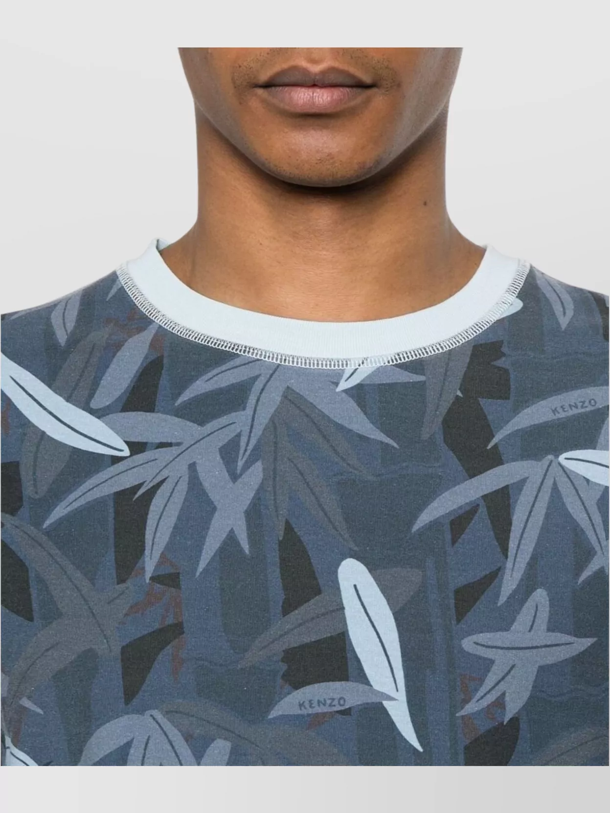 Kenzo Crew Neck Graphic Print T-Shirt