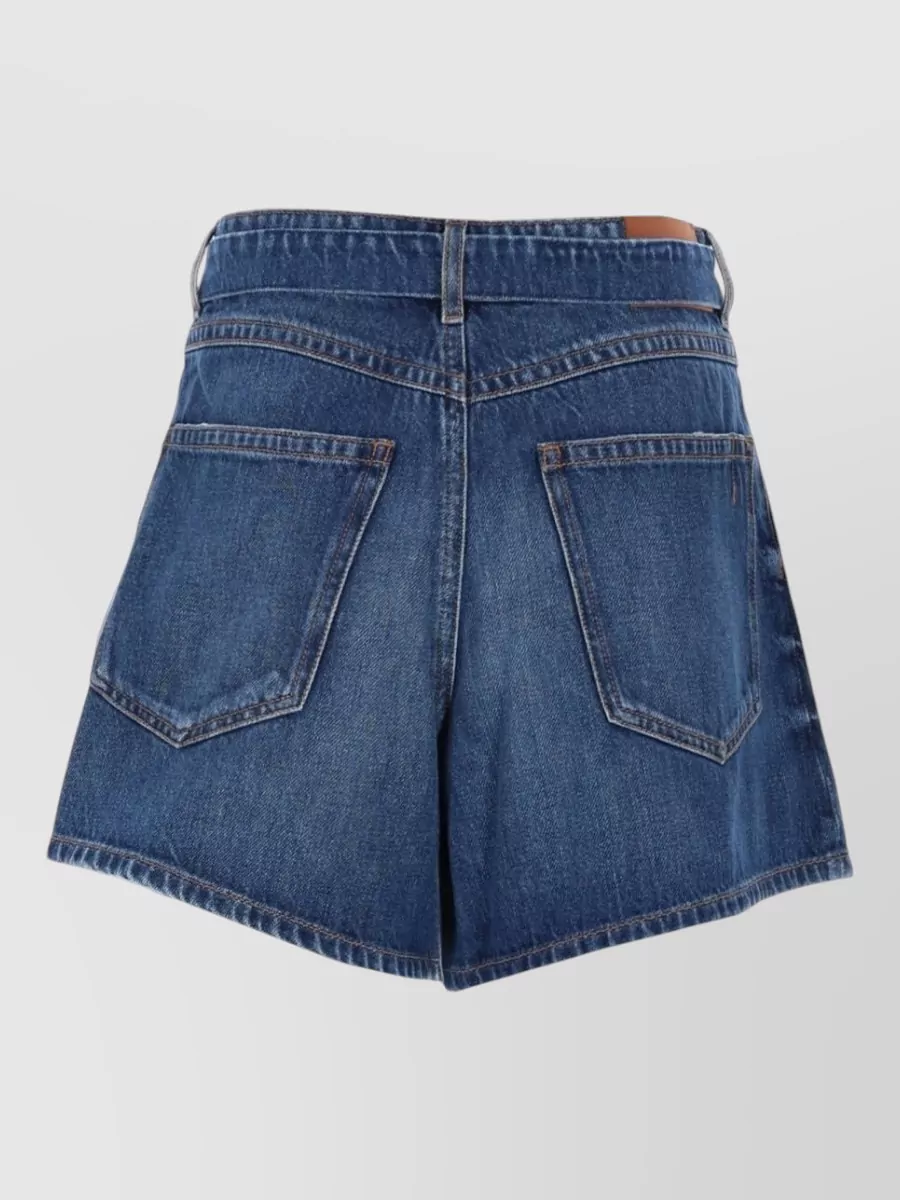 Sportmax Fiesta Denim Shorts