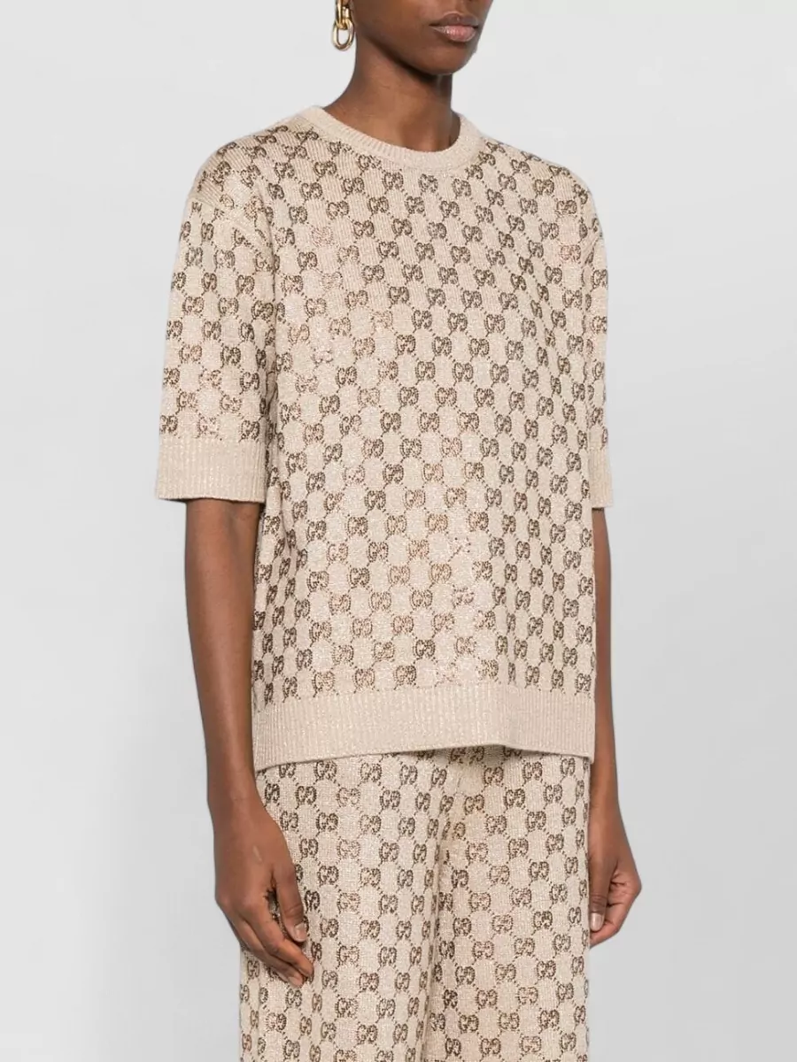 Gucci Wool Logo-Print Sweater