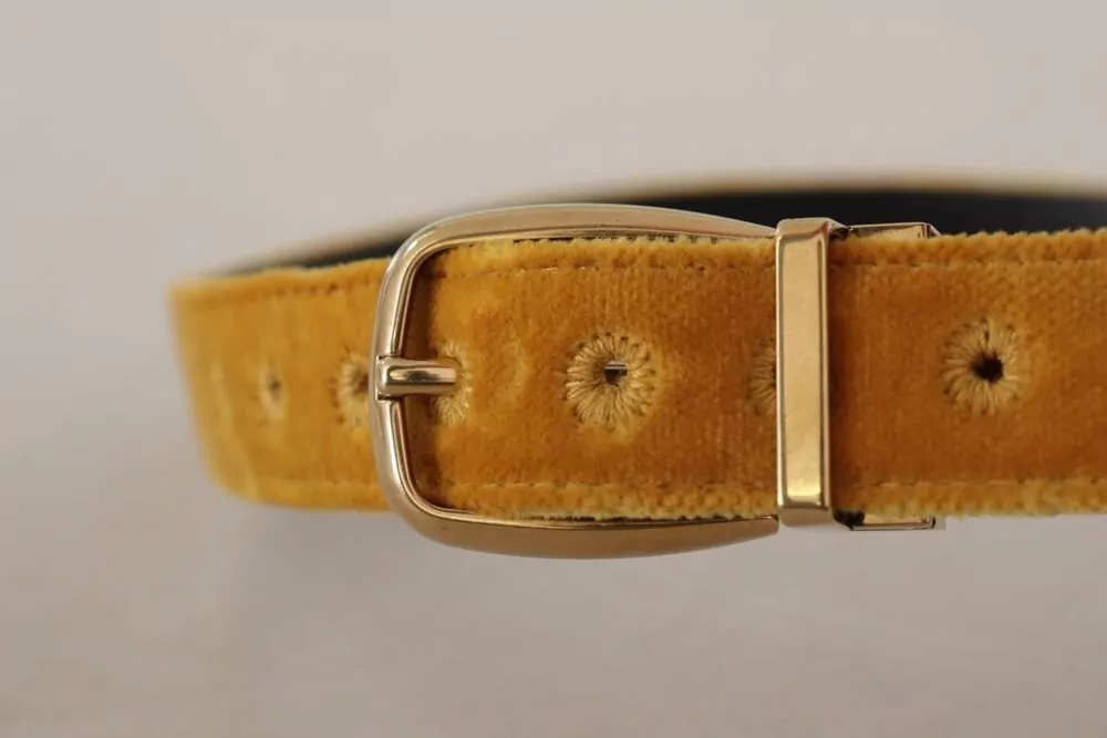 Dolce&Gabbana Velvet Belt