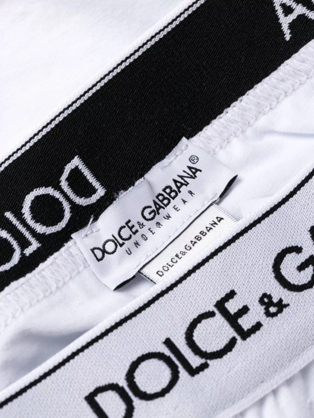 Dolce&Gabbana Brande Bi-Pack Stretch Cotton Briefs