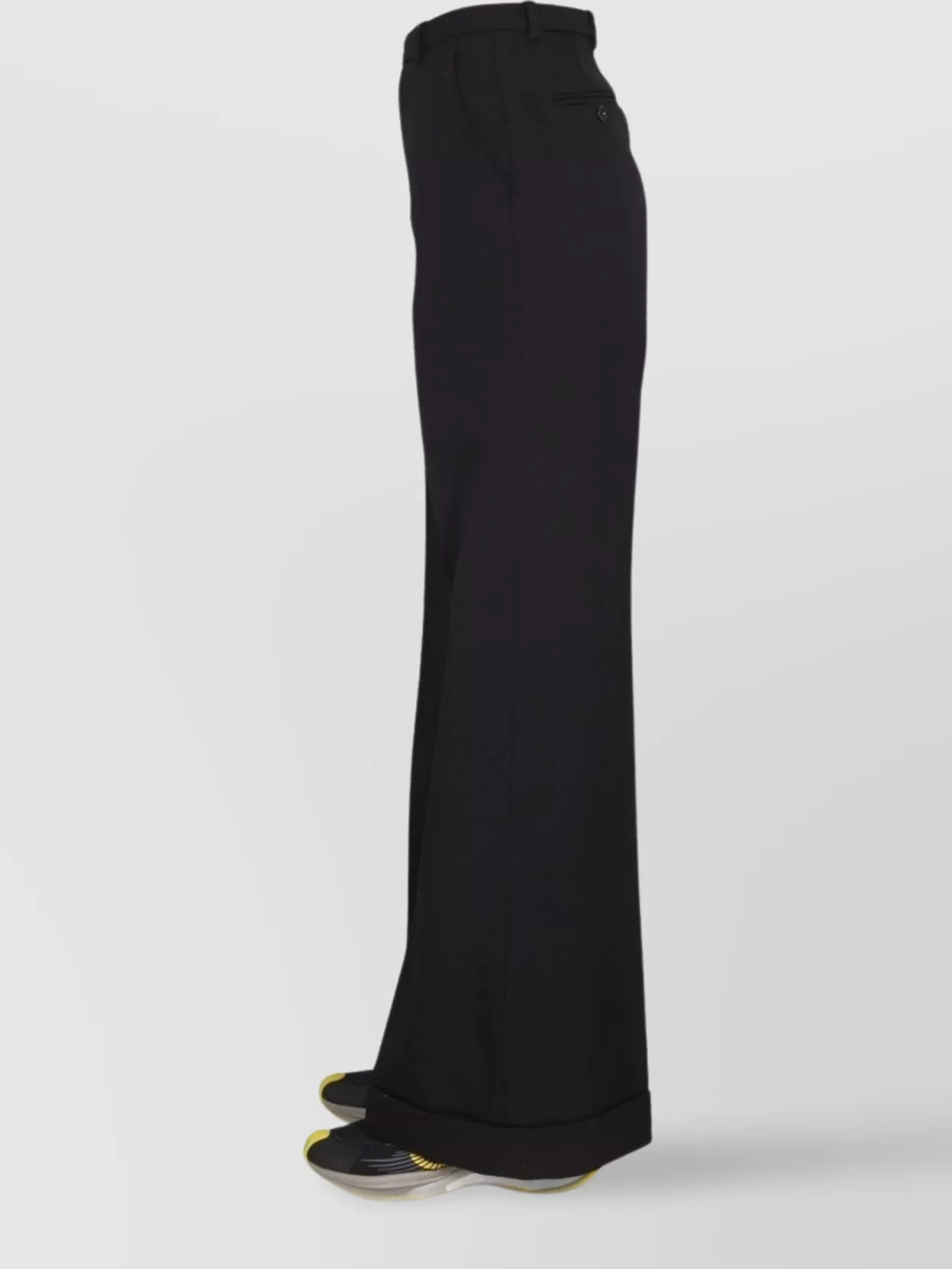 Gucci Tailored Wide Leg Wool Trousers