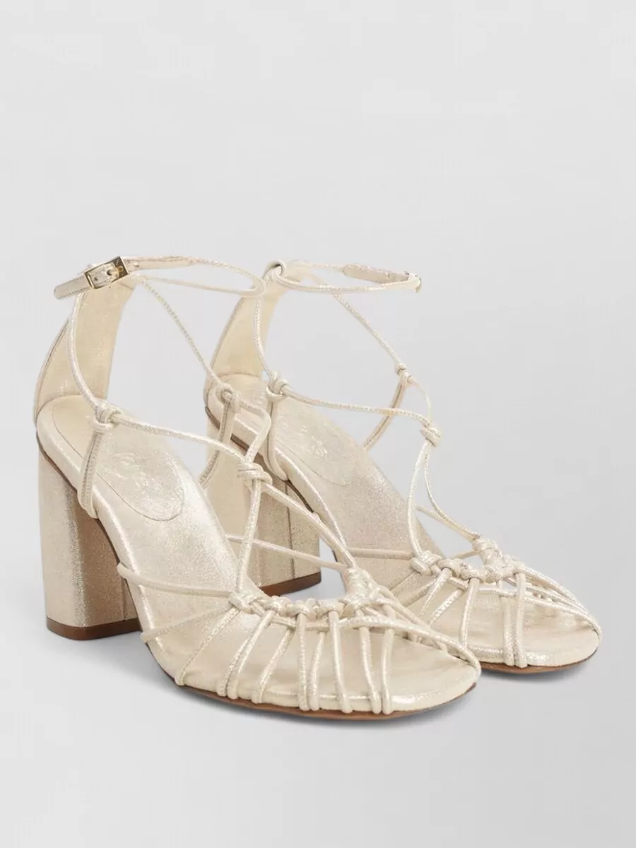 Forte Forte Leather Strappy Sandals