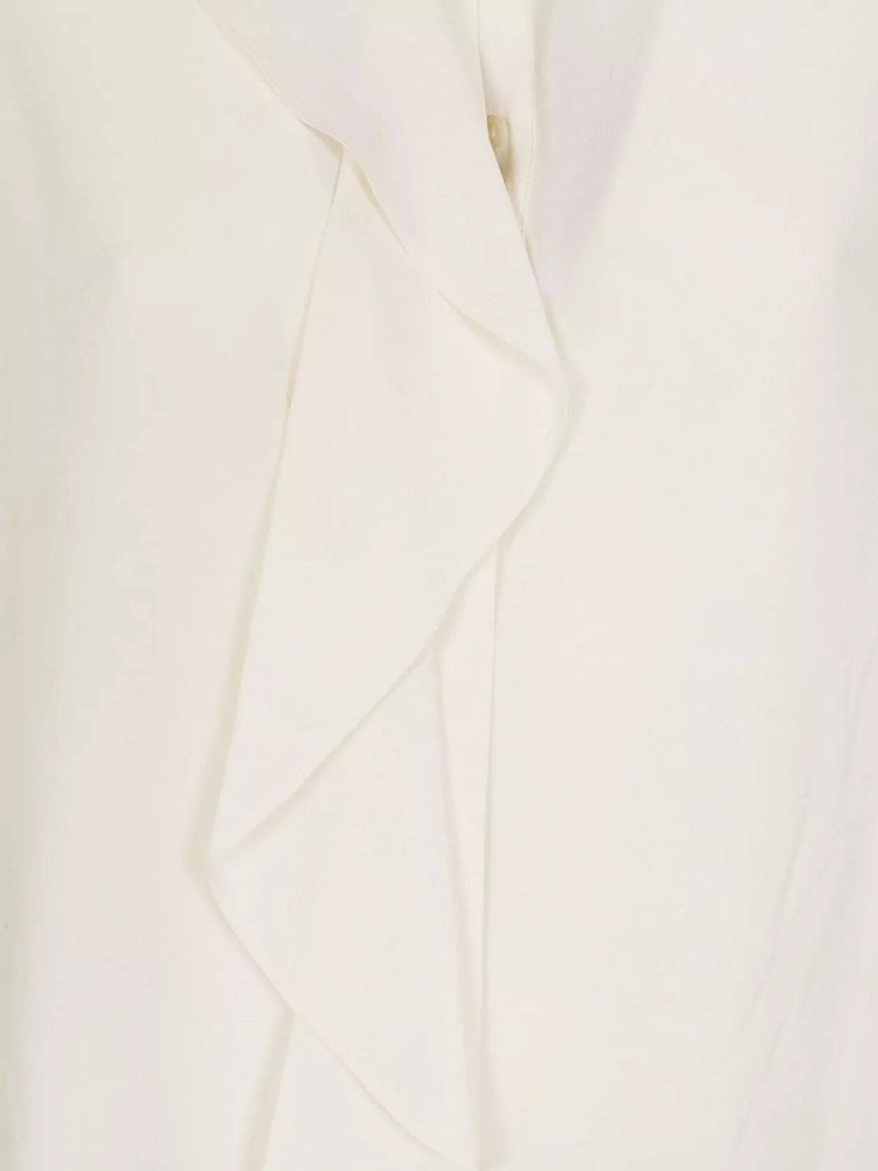 Victoria Beckham Ruffled Collared Neck Long Sleeves Top
