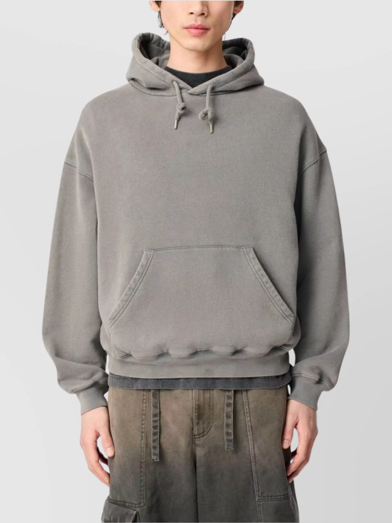 Axel Arigato Hooded Cotton Sweater Pouch Pocket