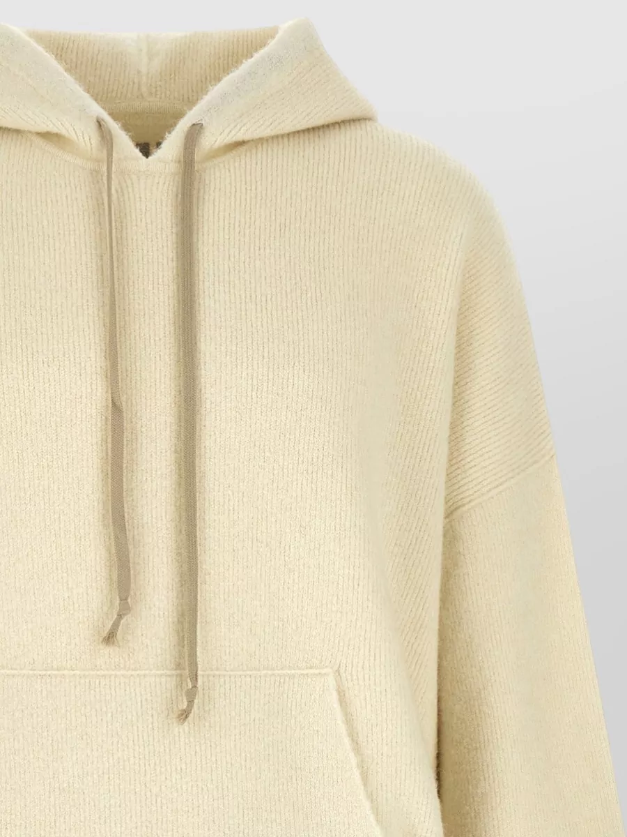 Rick Owens Wool Blend Hoodie