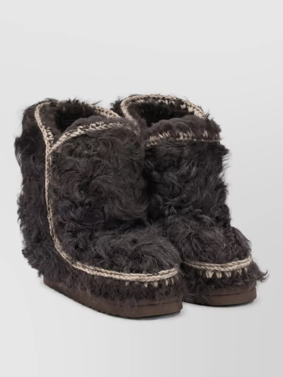 Mou lamb fur slippers