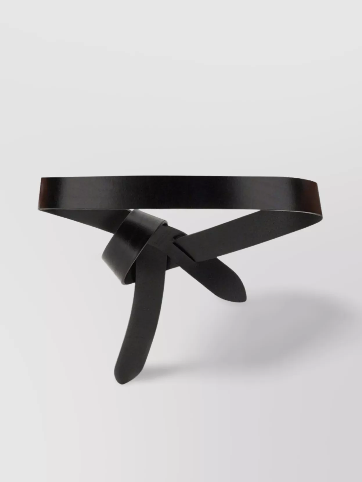 Isabel Marant Adjustable Knot Detail Smooth Finish Belt