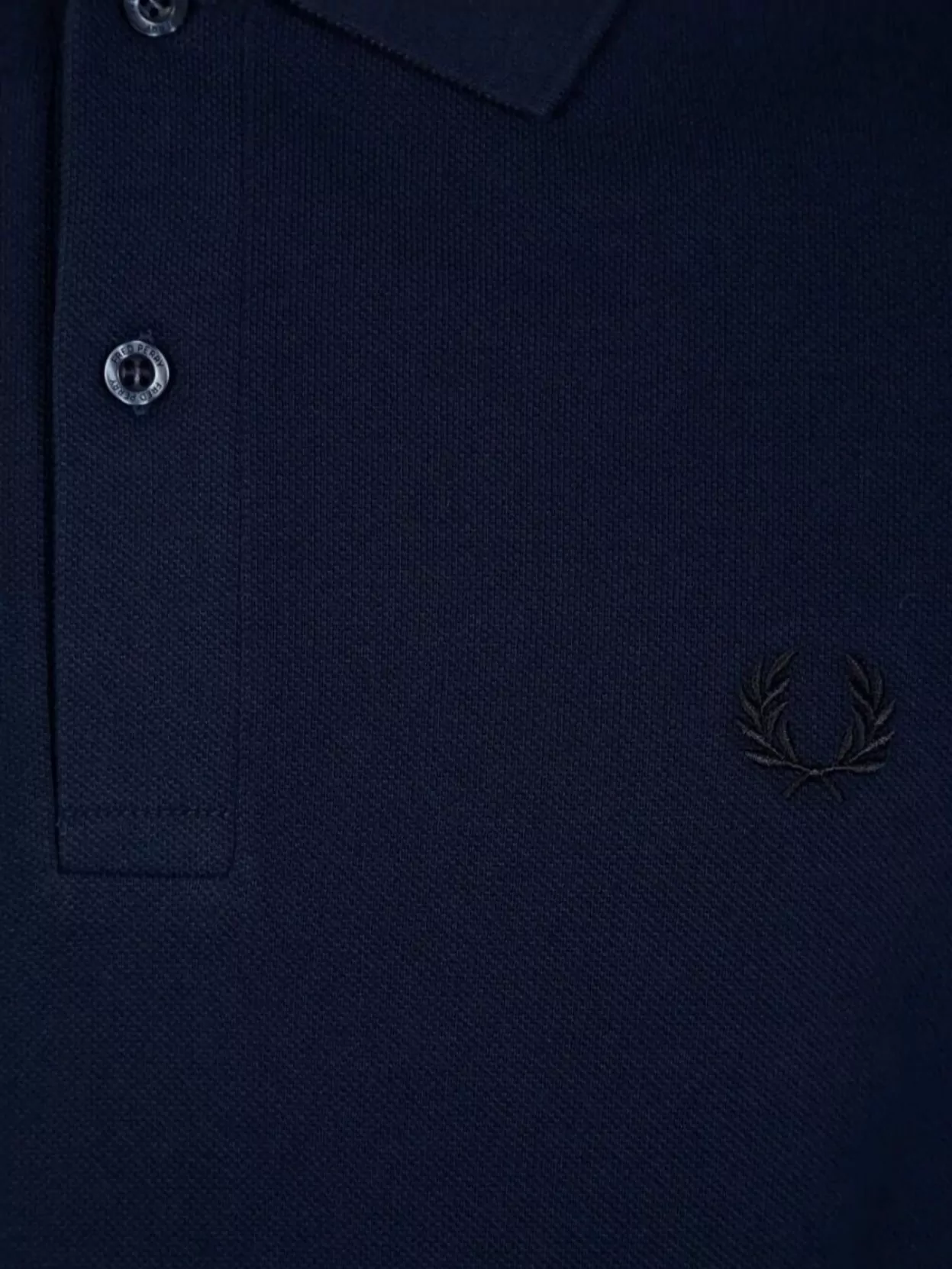 Fred Perry The Polo Collar Ribbed Cuffs Shirt