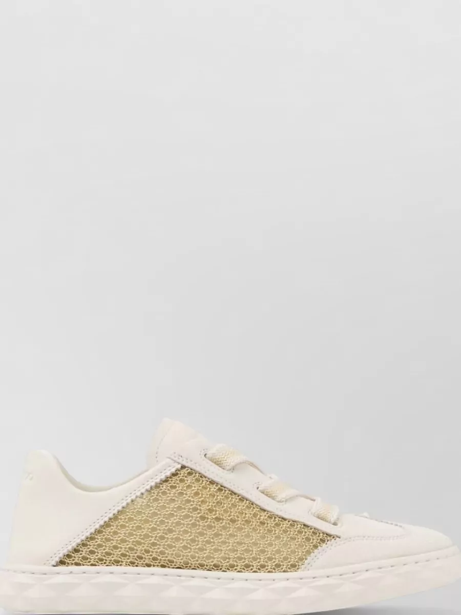Jimmy Choo Leather Low-Top Sneakers