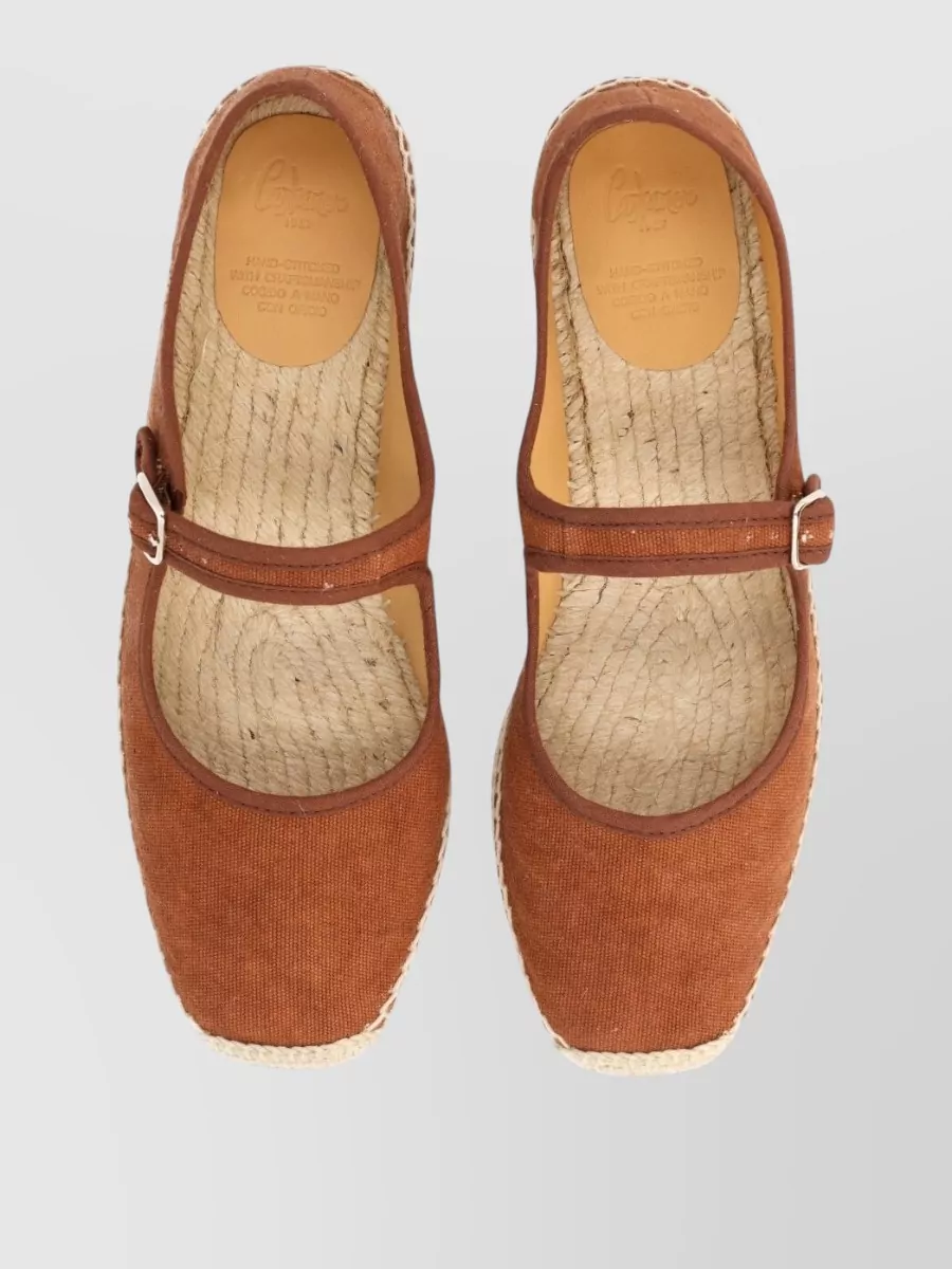Castaner Cotton Espadrille Wedges