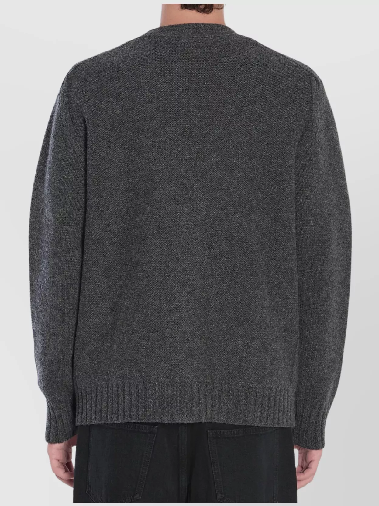 Bottega Veneta Relaxed Fit V-Neck Wool Cardigan