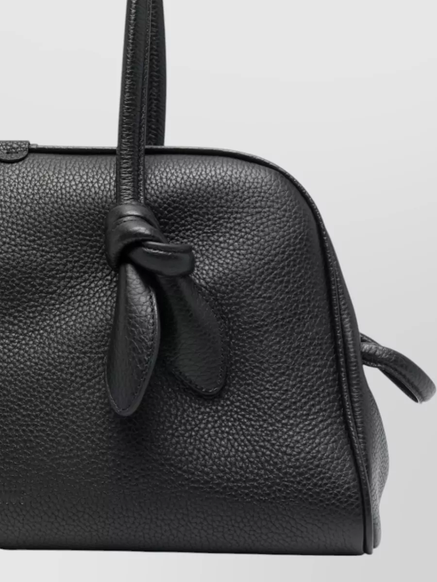 Jacquemus Turismo Leather Tote Bag Top Handles