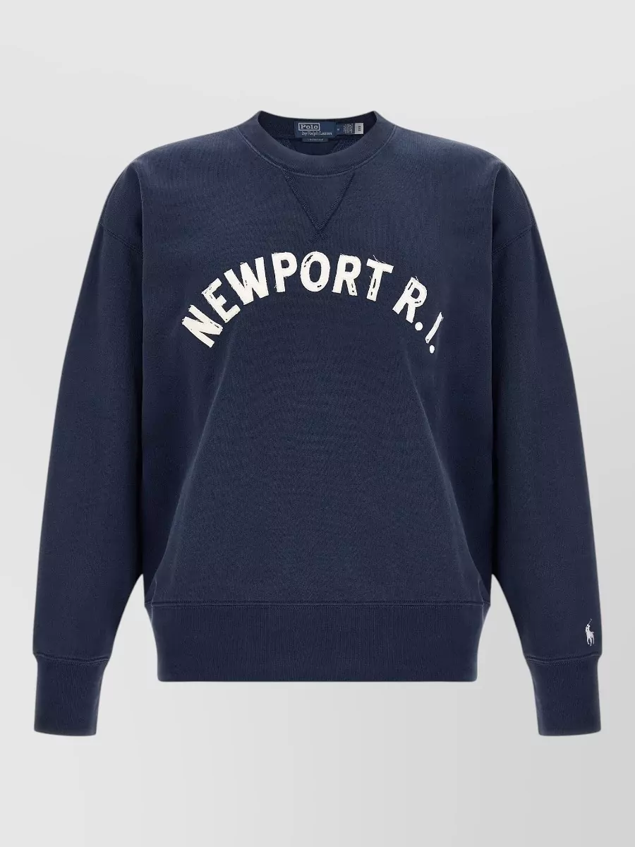 Polo Ralph Lauren cotton-blend logo-print sweatshirt