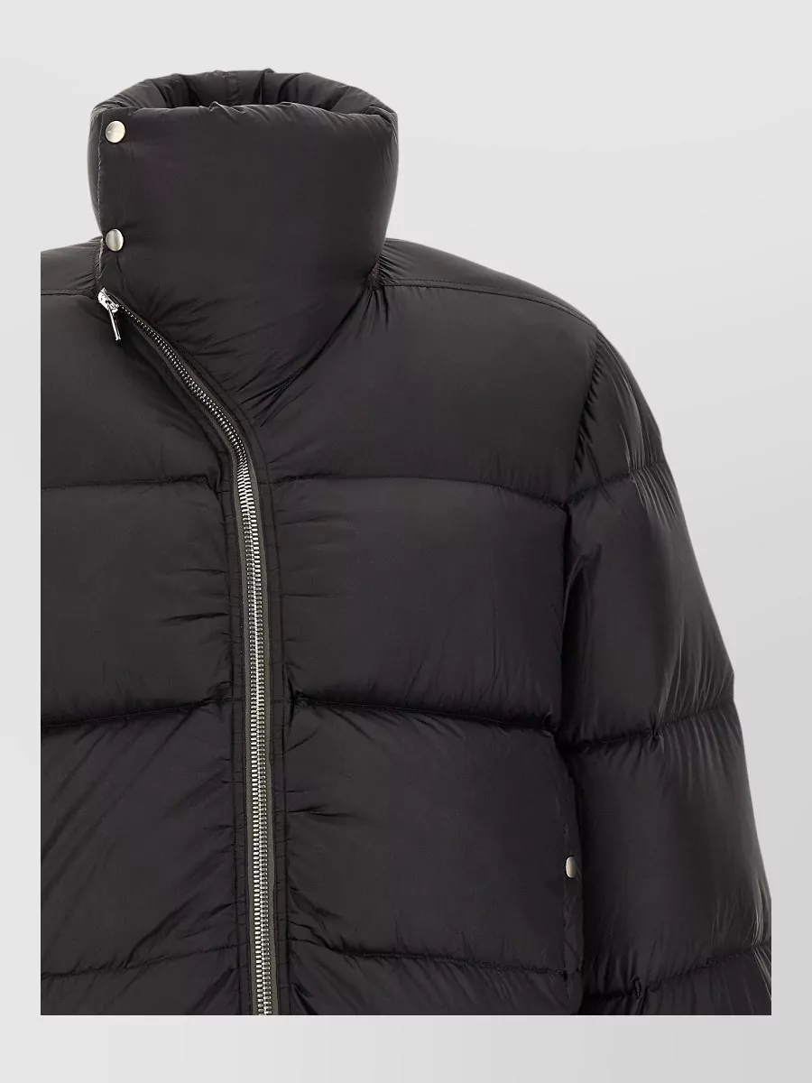 Rick Owens Down Cropped High-Neck Puffer Jacket
