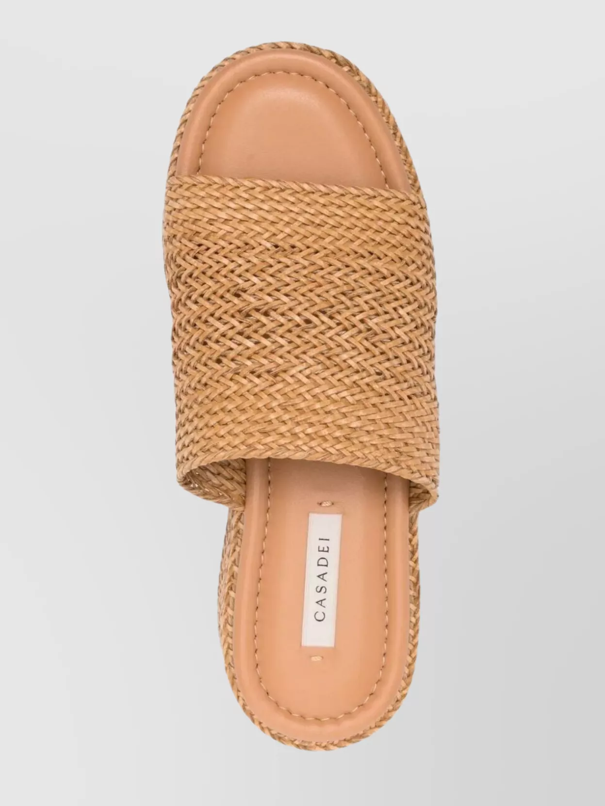 Casadei Twiga T. 020 Woven Platform Mules