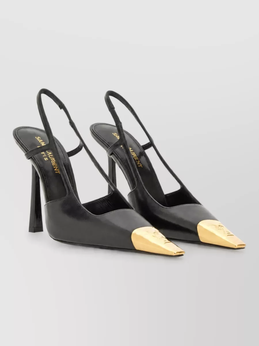 Saint Laurent Leather Jeanne Pumps