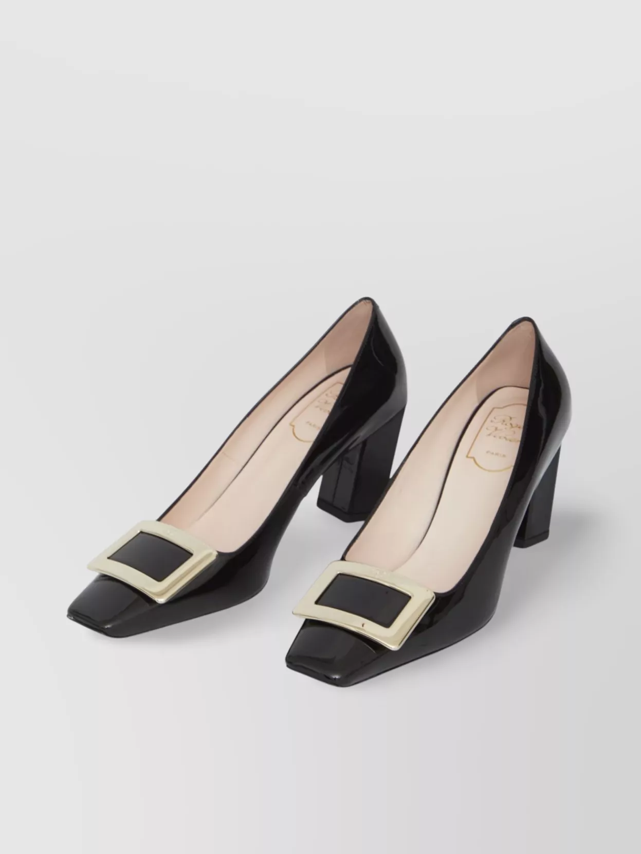 Roger Vivier Skyscraper Block Heel Pumps