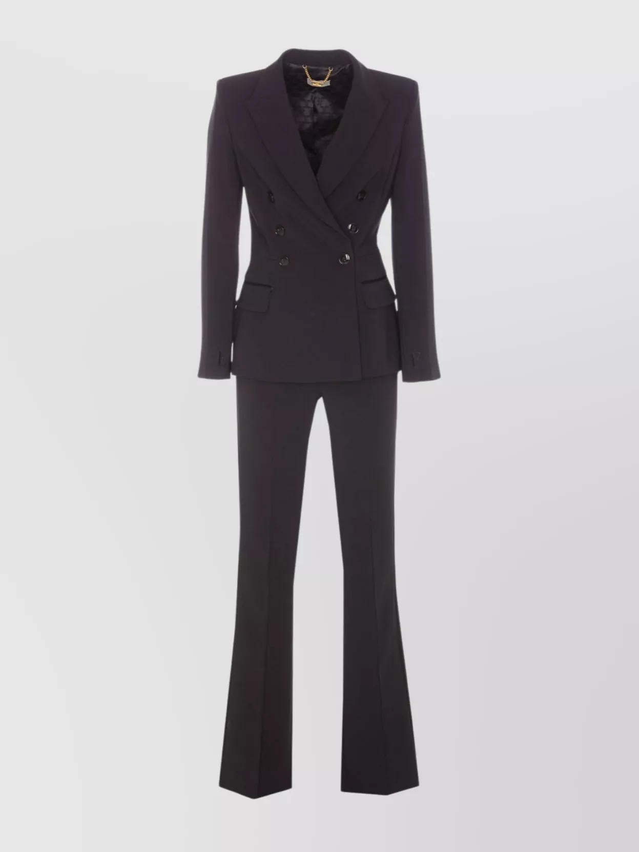 ELISABETTA FRANCHI TAILLEUR JACKET WITH DOUBLE BREASTED BUTTONS