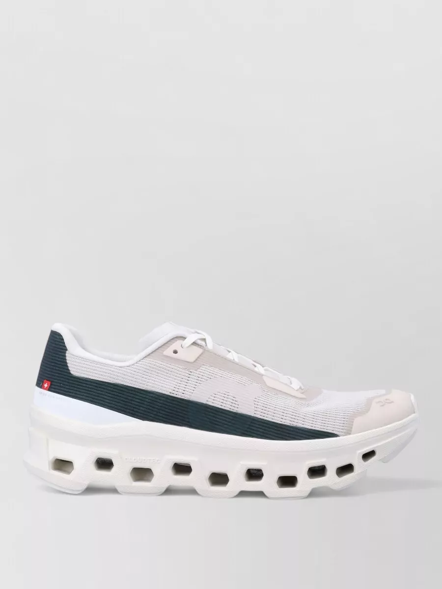 On Running Cloudmonster Void Mesh Upper Perforated Sneakers