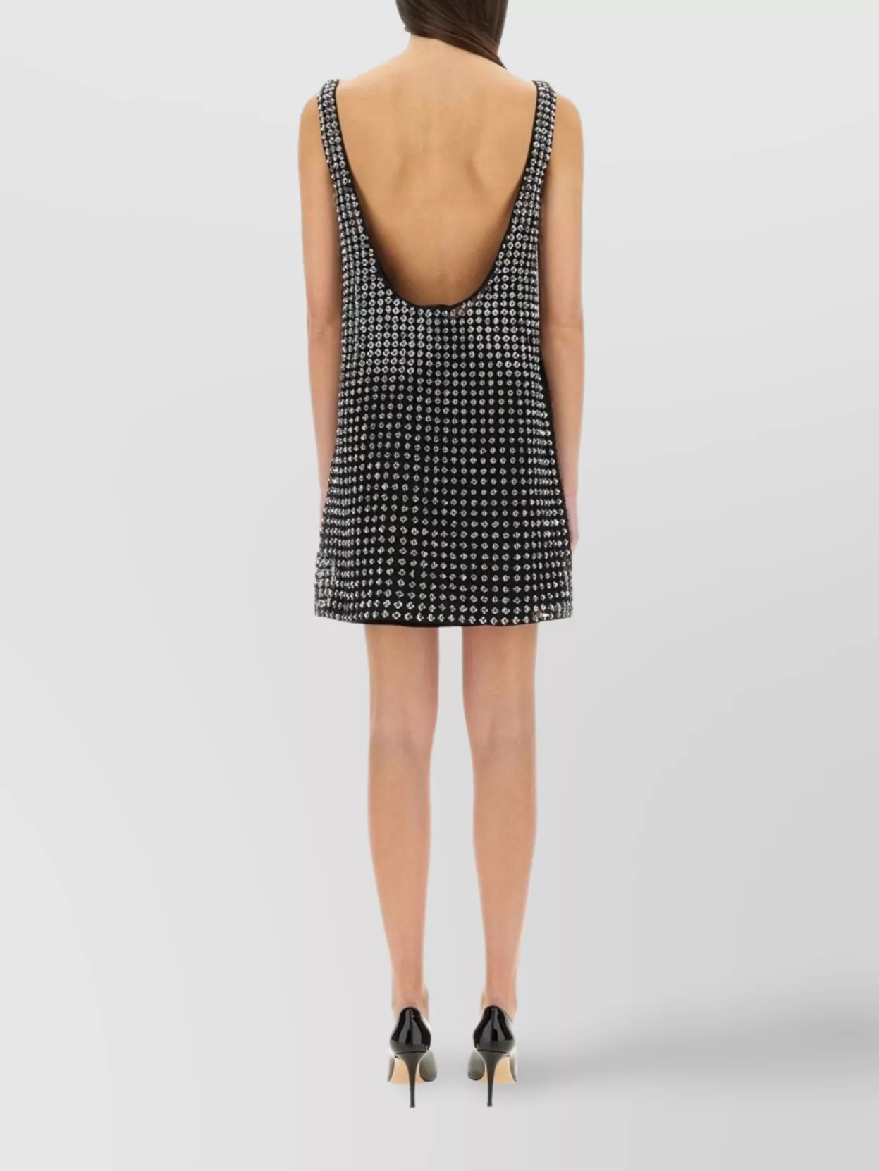 Max Mara V-Neck Sleeveless Mini Dress Rita