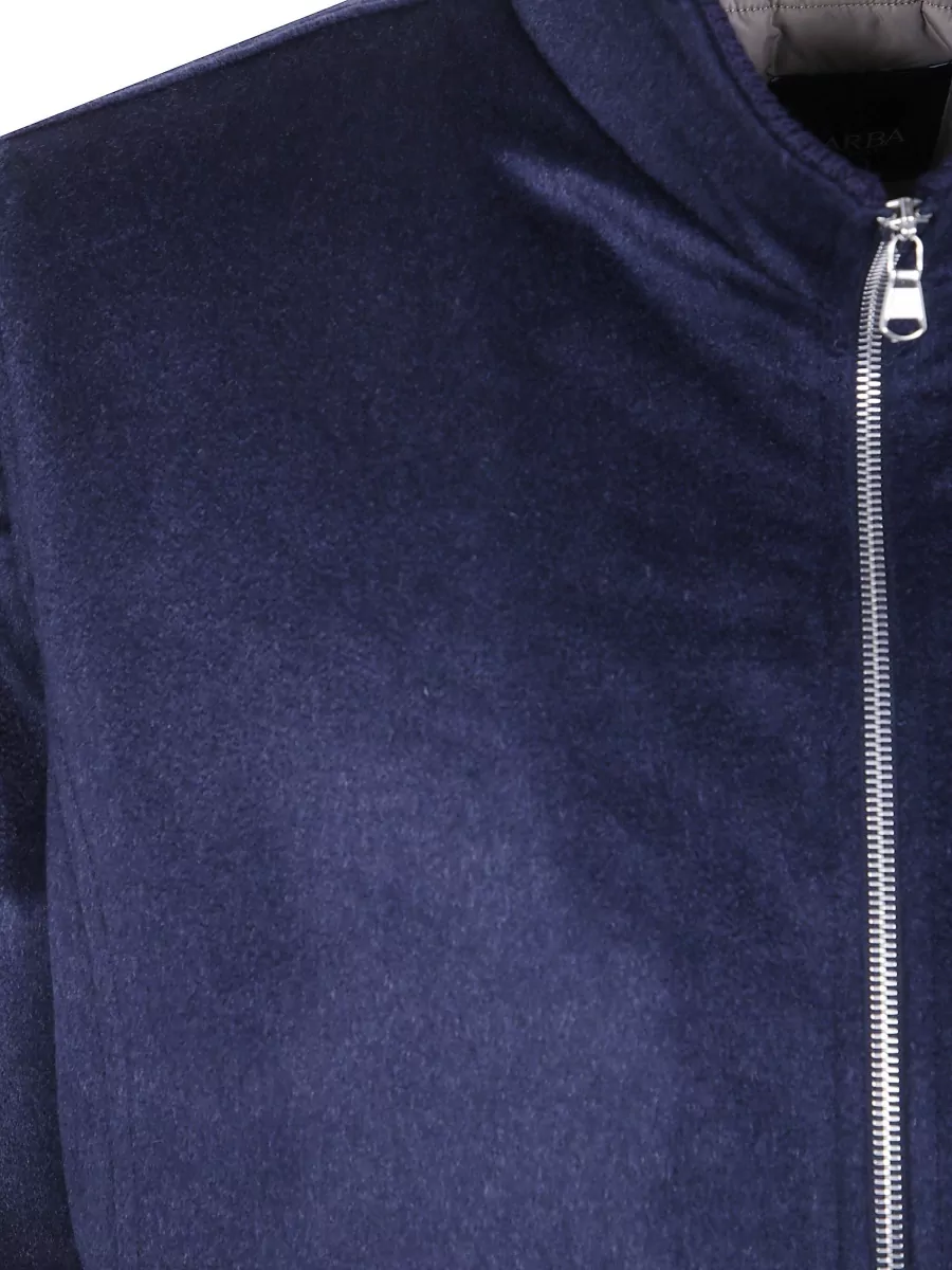 Barba Napoli Cashmere Bomber Jacket