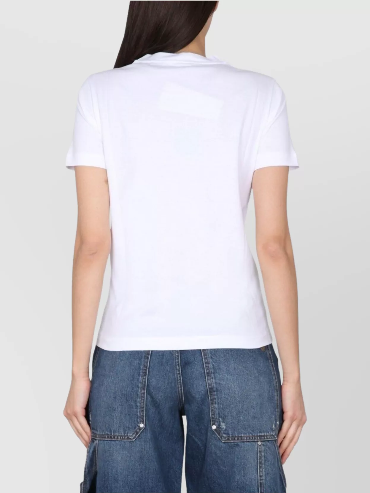 Stella Mccartney Logo Crew Neck Graphic Print Short Sleeves