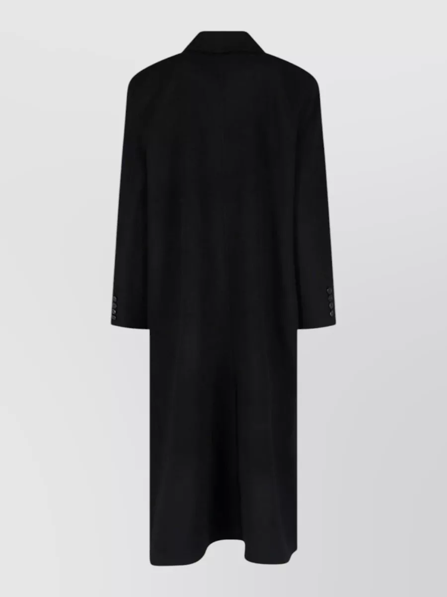 The Frankie Shop wool single breasted coat