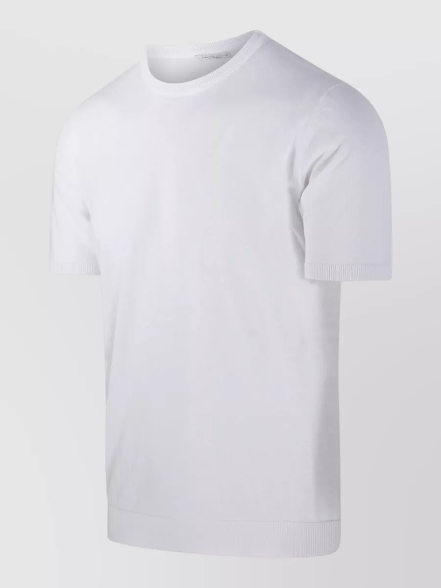 Roberto Collina Cotton Crew Neck Sweater