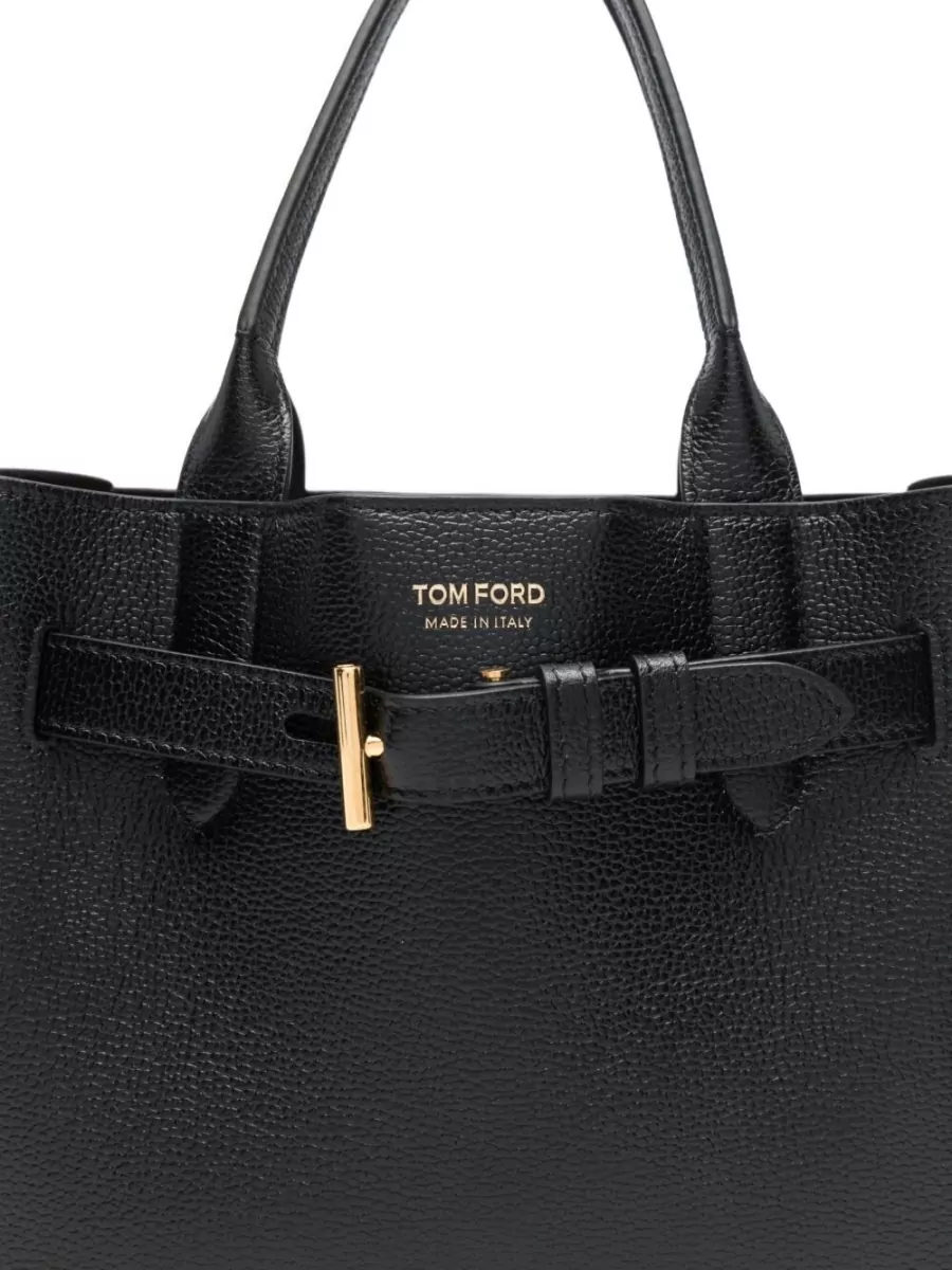 Tom Ford Audrey Leather Small Tote Bag