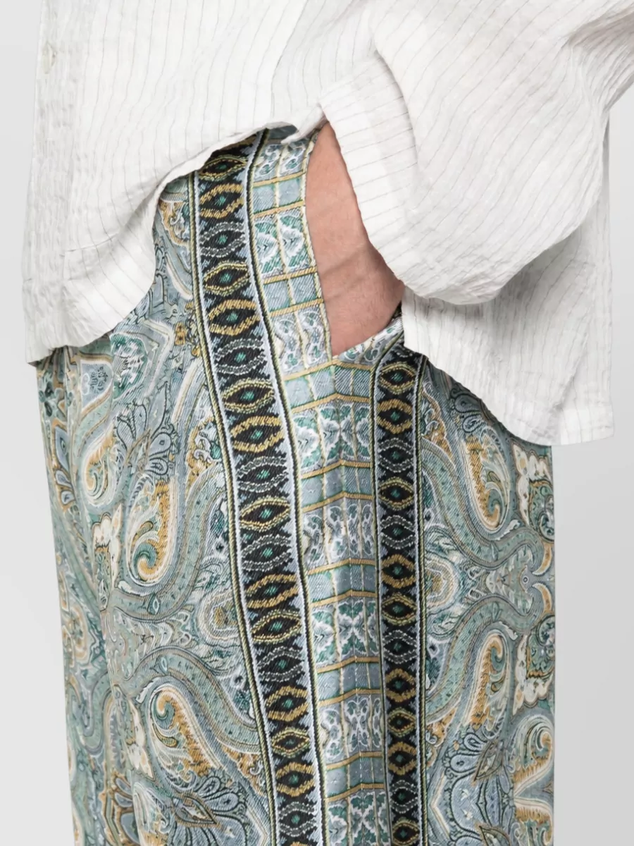 Etro Silk Swimming Trunks