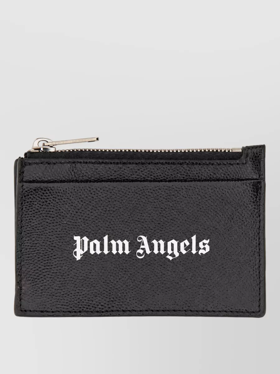 Palm Angels leather card holder