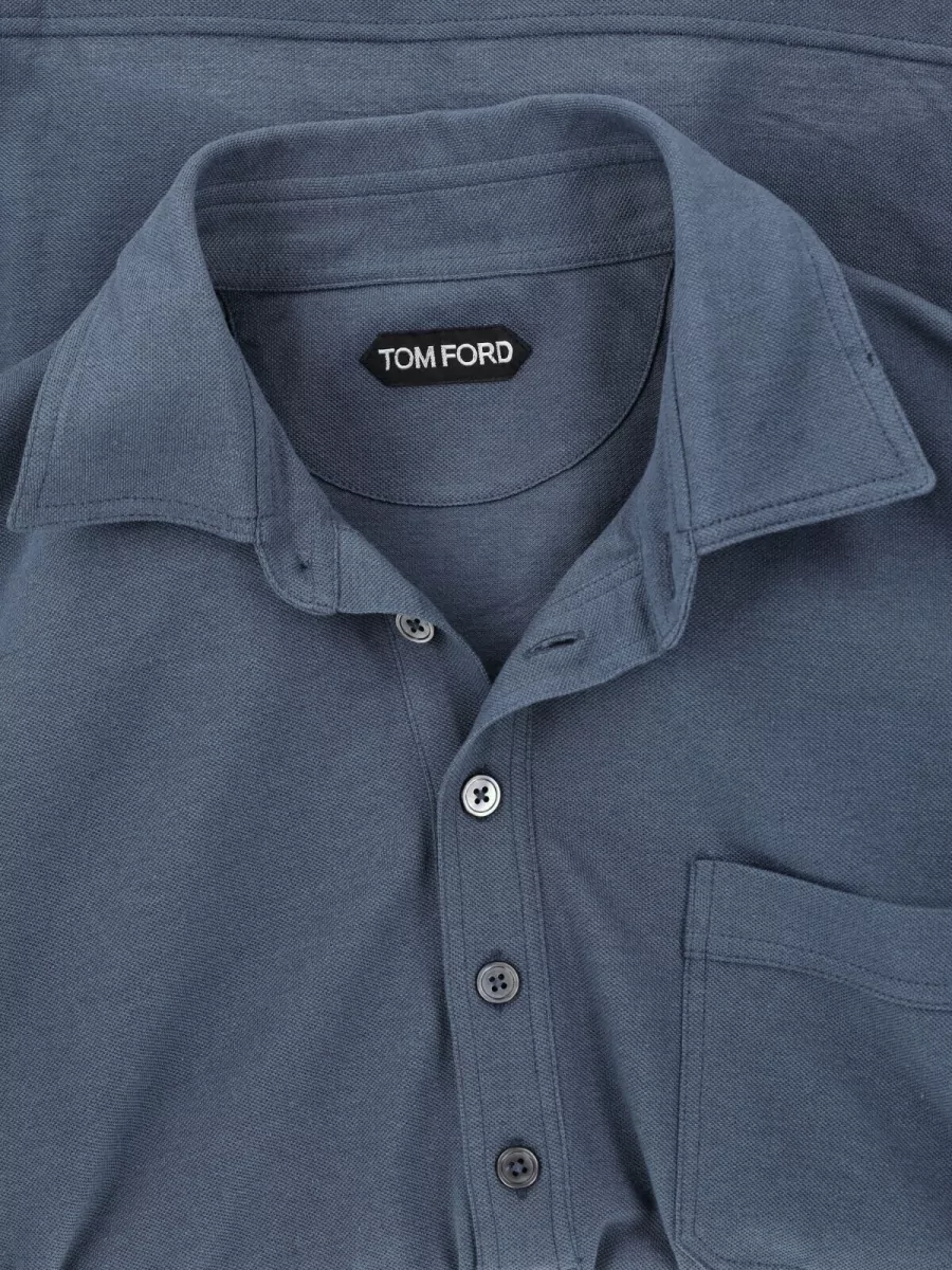 Tom Ford Silk Polo Shirt