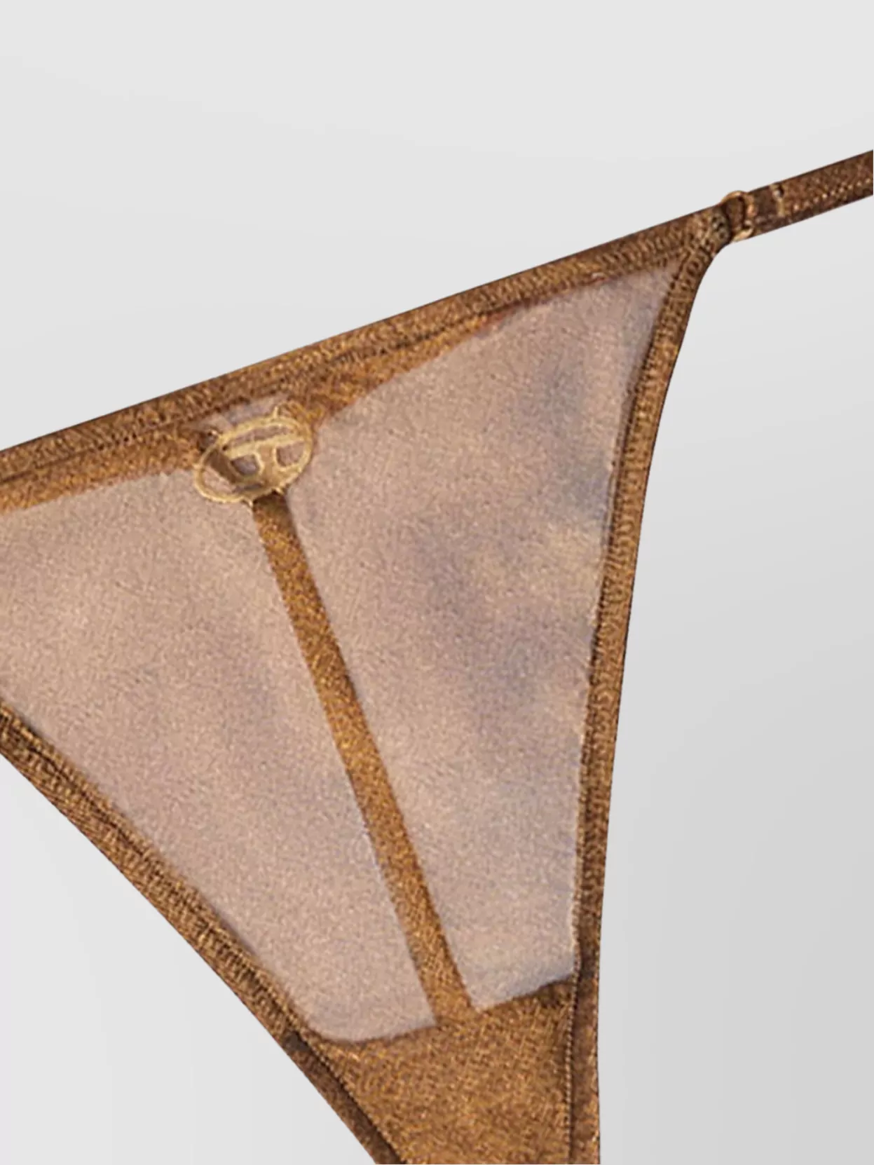 Diesel String Thong Metal Plate