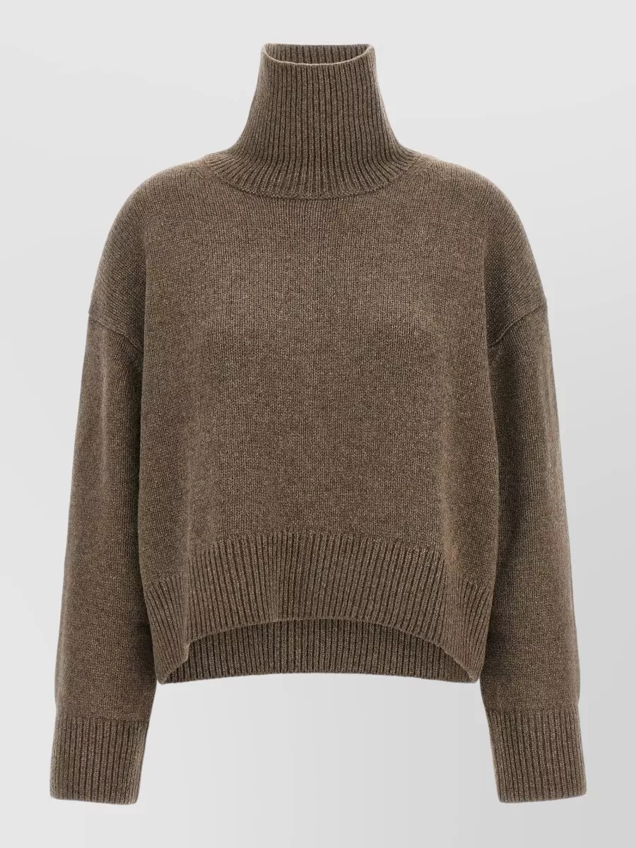 Loulou Studio cashmere ribbed turtleneck jumper