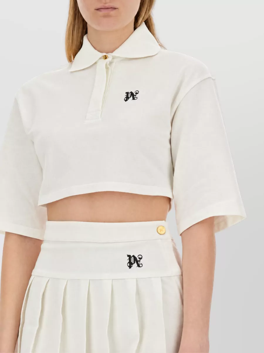 Palm Angels Pleated Mini Skirt
