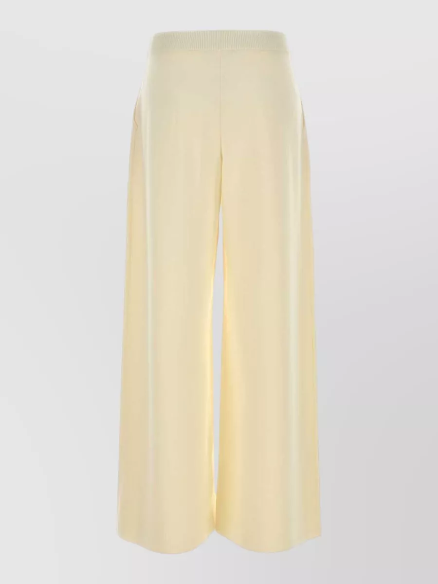 Max Mara Virgin Wool Wide-Leg Trousers