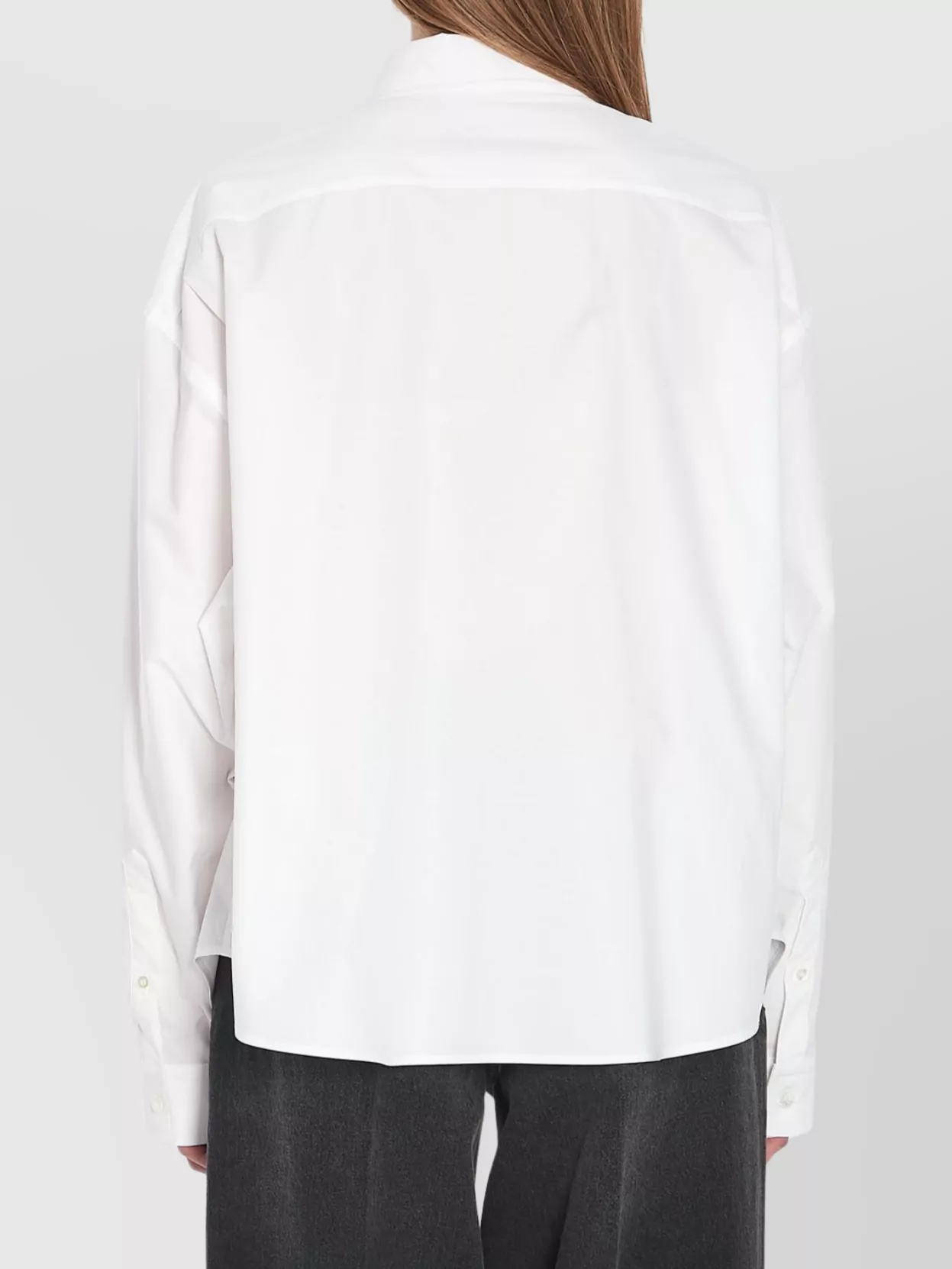 Balenciaga Cotton Poplin Shirt Waist Detail
