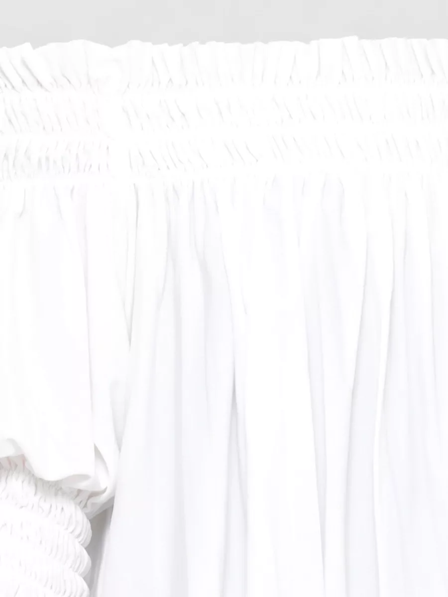 Norma Kamali Short-Sleeve Bodysuit