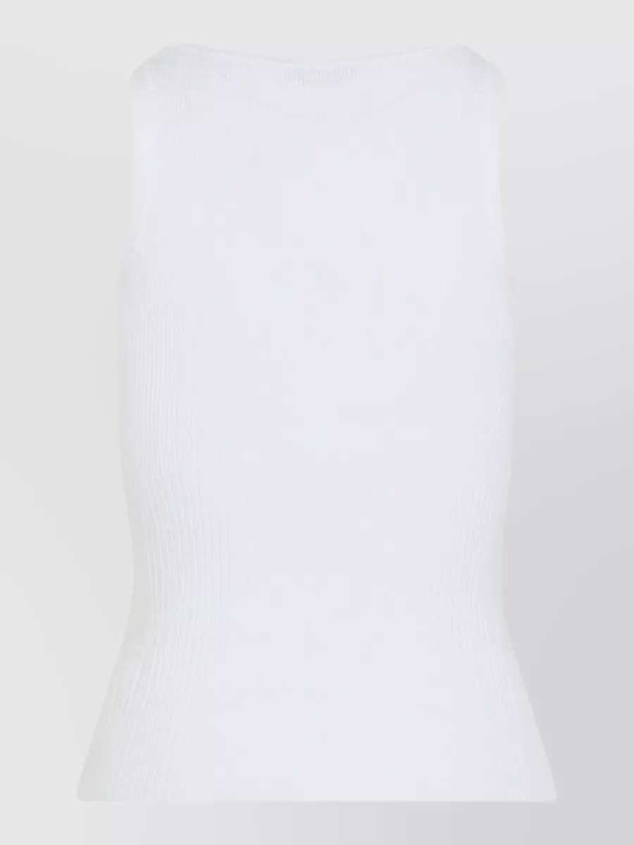 Max Mara Ribbed Slim-Fit Tank Top