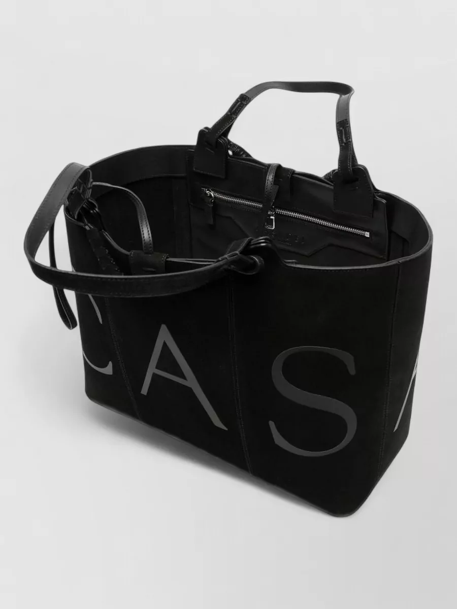 Casadei leather tote bag