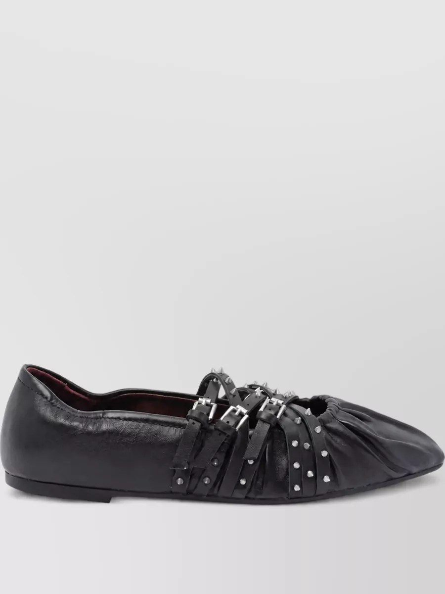Ash leather loafers