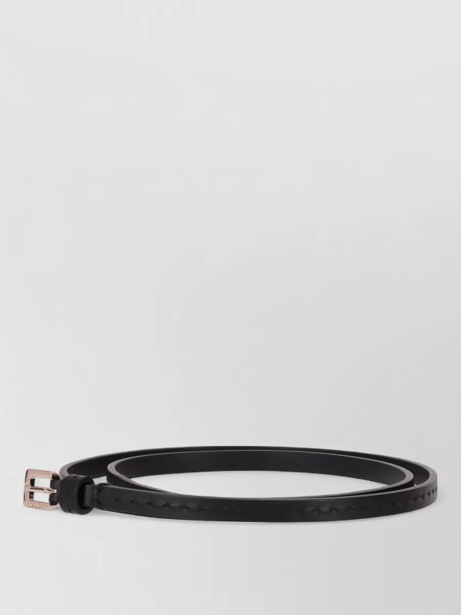 Max Mara Adjustable Belt Suspenders Embossed Design