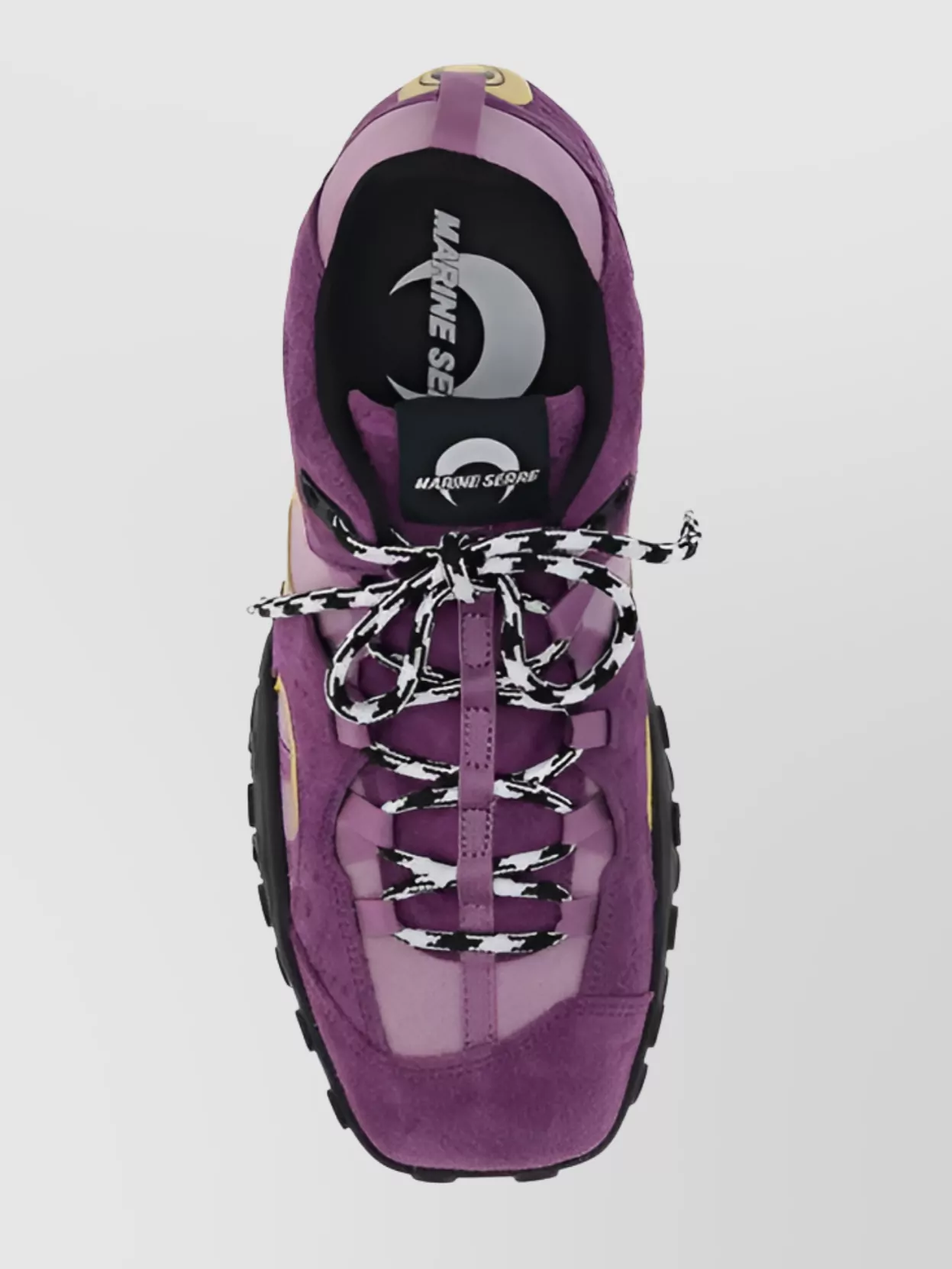 Shop Marine Serre Rise Ii Suede Leather Sneakers