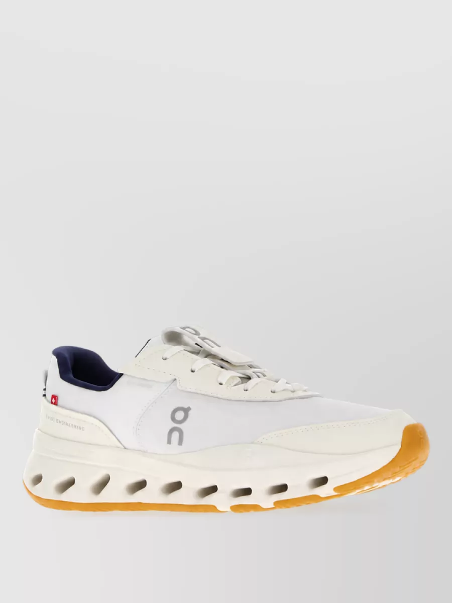 On Running Textile lace-up sneakers