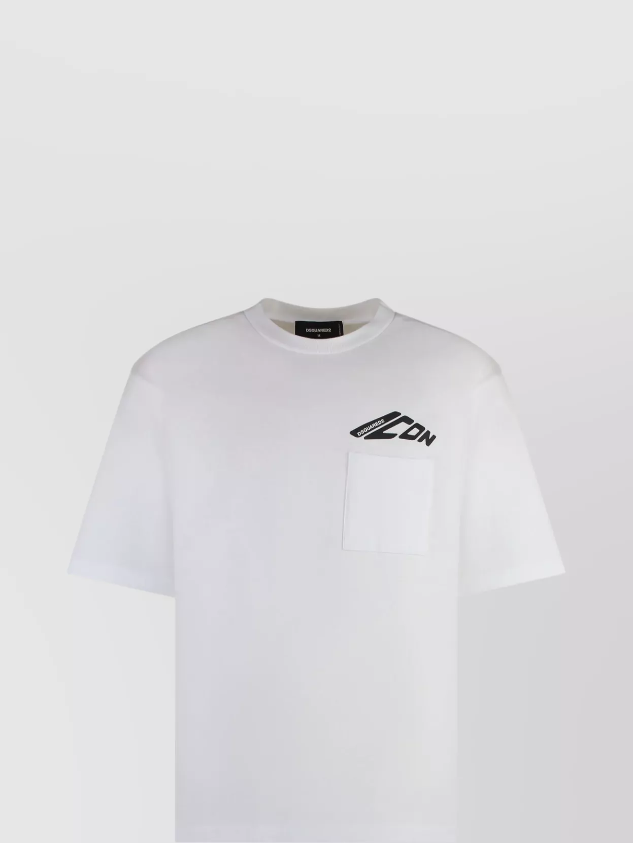Dsquared2 Crew-neck T-shirt Chest Pocket In White