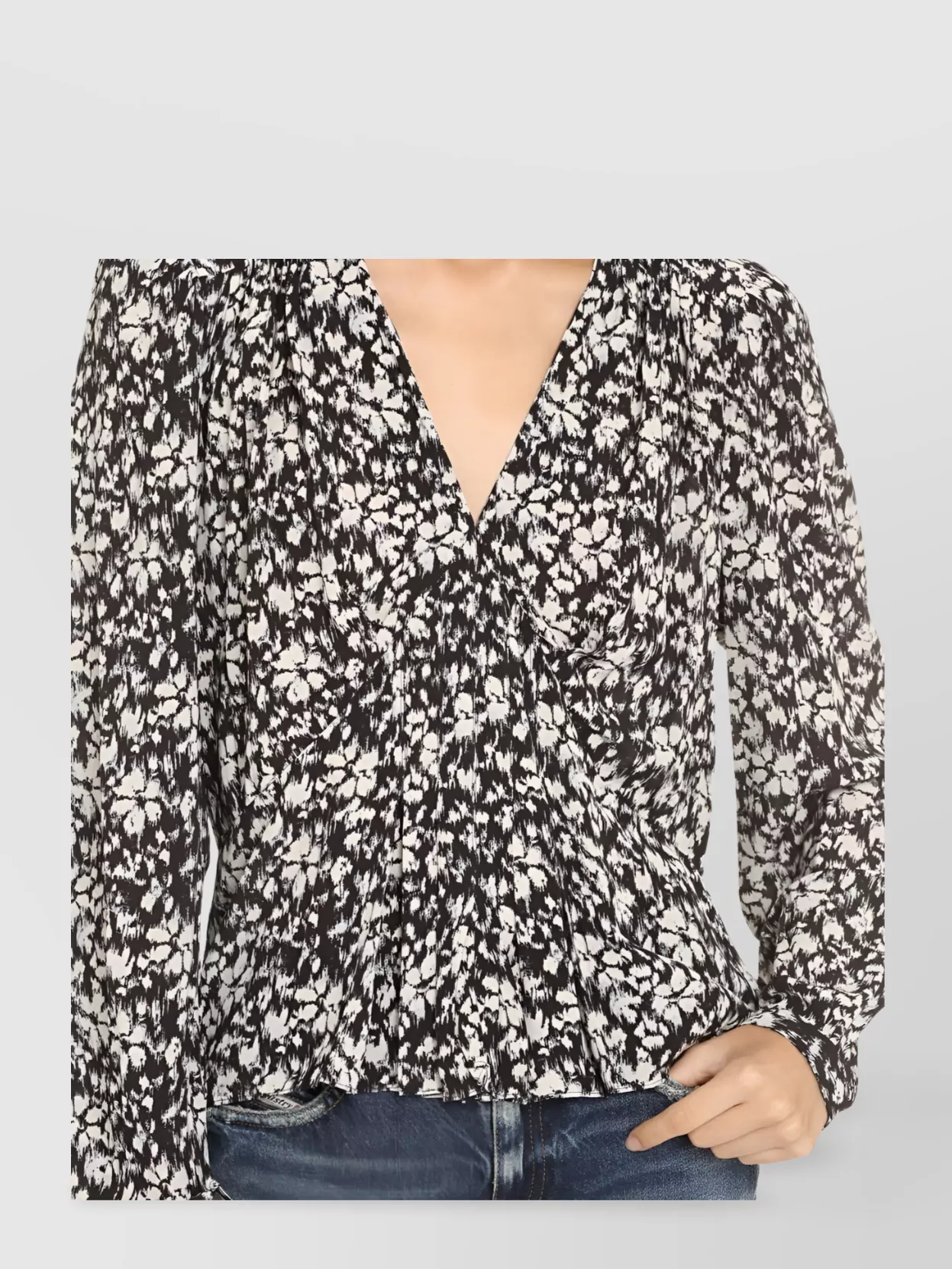 Shop Isabel Marant Étoile Eddy Printed Viscose Blouse