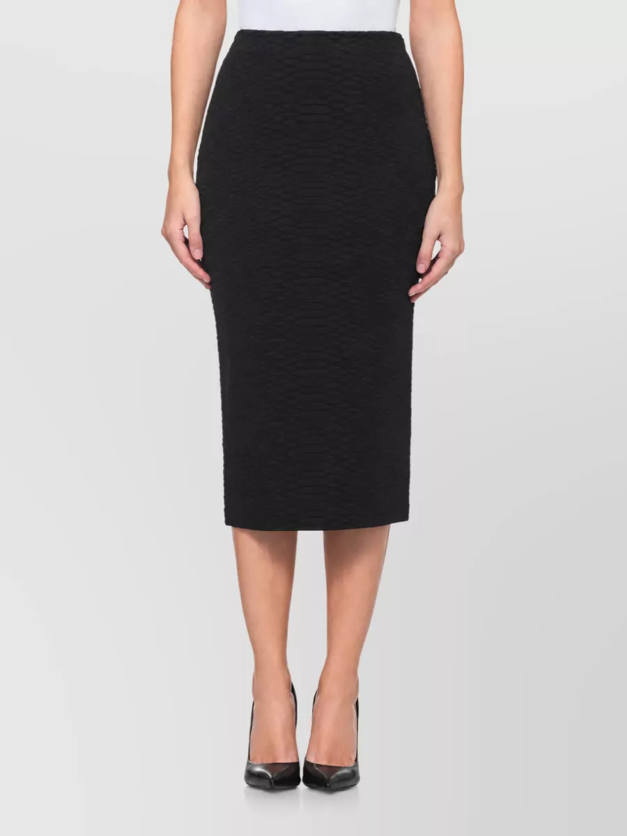 Elisabetta Franchi Snake-Print Pencil Skirt