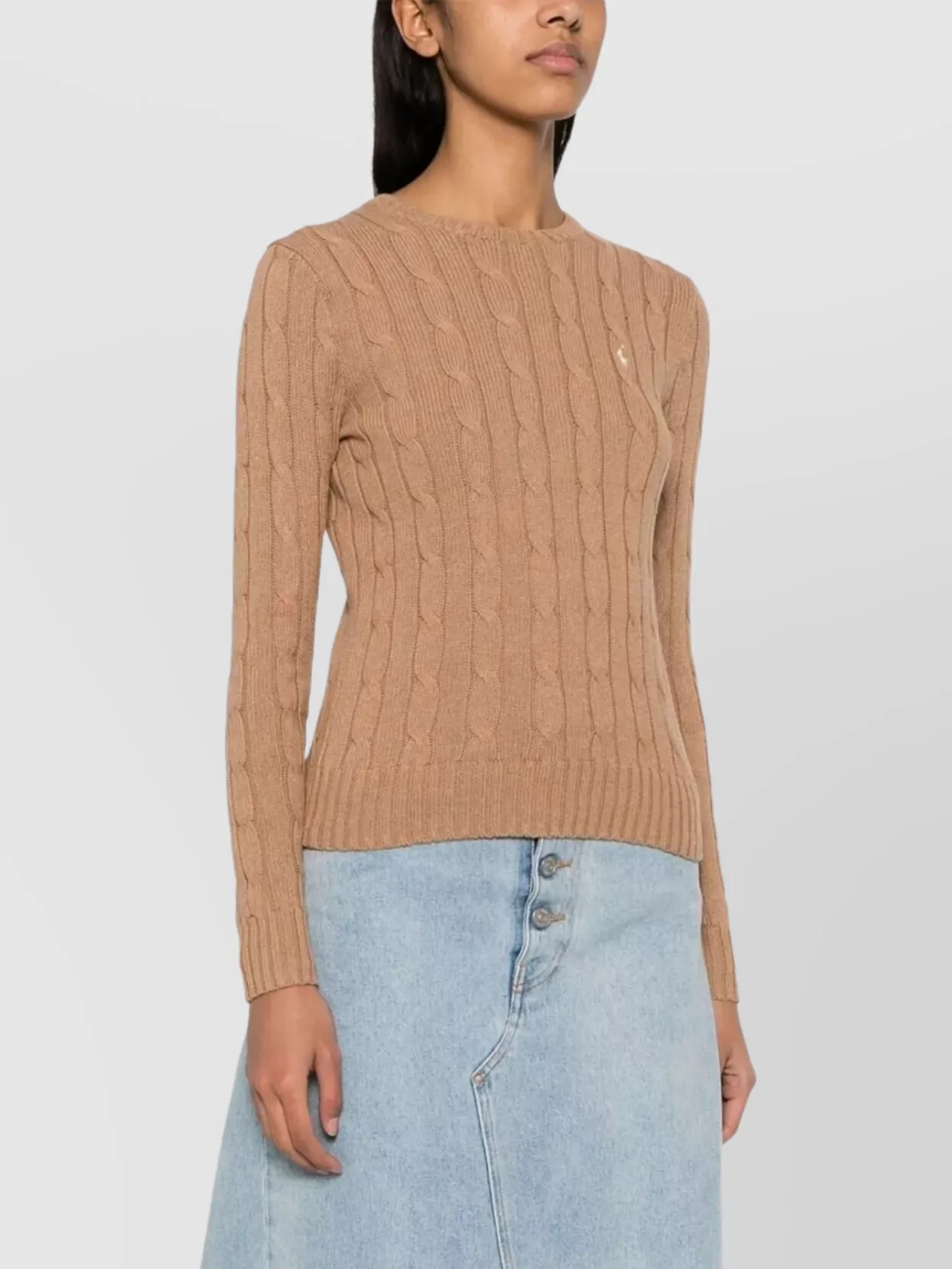 Polo Ralph Lauren Slim Fit Cotton Crewneck Jumper
